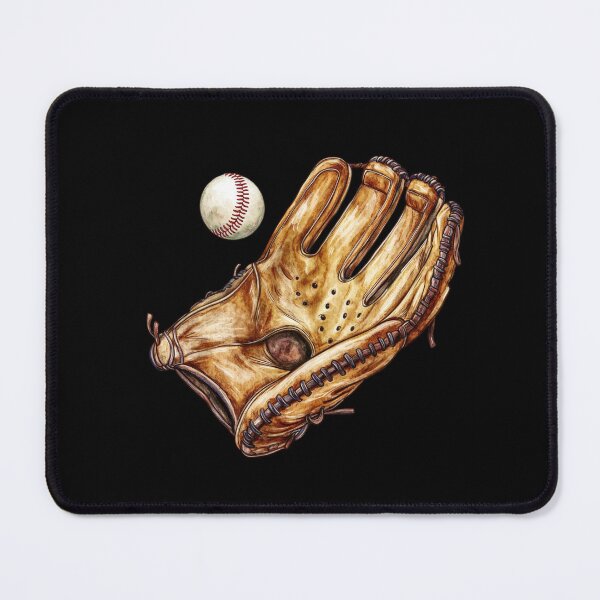 Item preview, Baseball Glove and Ball Illustration designed and sold by rustonpoldoks.