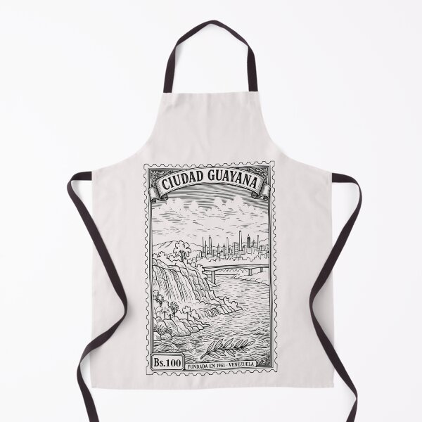 Item preview, Ciudad Guayana Vintage Stamp | Black Ink Edition designed and sold by industriavisual.