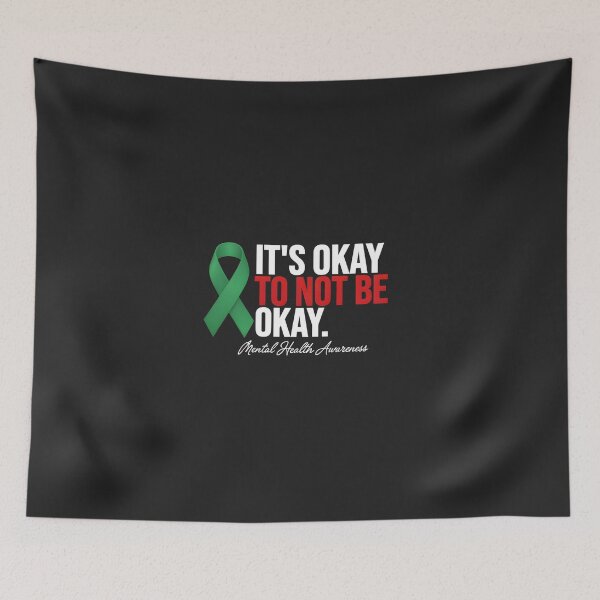Item preview, It's Okay to Not Be Okay Awareness  designed and sold by dragonbol023.
