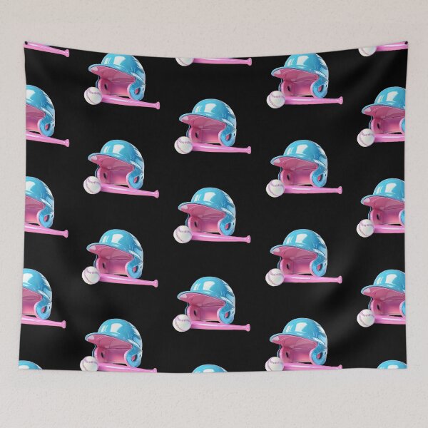 Item preview, Colorful Baseball Equipment Against Black designed and sold by rustonpoldoks.