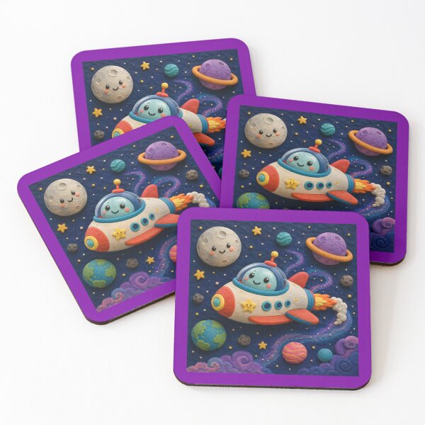 Item preview, Space Ship - clay designed and sold by AcornAndPebble.