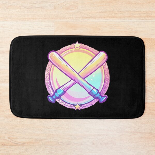 Item preview, Crossed Baseball Bats Emblem designed and sold by rustonpoldoks.