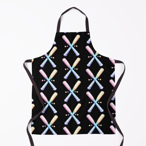Item preview, Colorful Crossed Baseball Bats designed and sold by rustonpoldoks.