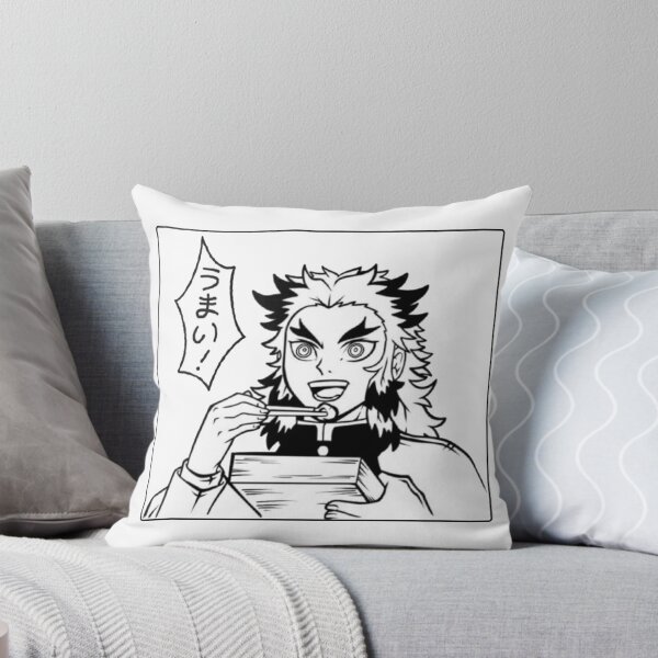 Item preview, Umai! — Kyojuro Rengoku Kawaii Icon designed and sold by TheStickLab.