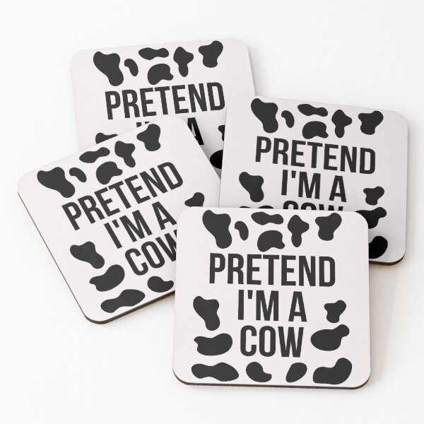 Item preview, Pretend I'm A Cow Funny Cow Lover Farm Animal Halloween Costume designed and sold by Hugosploosh.