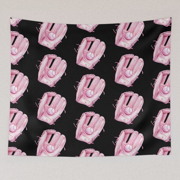 Item preview, Pink Baseball Glove with Ball designed and sold by rustonpoldoks.