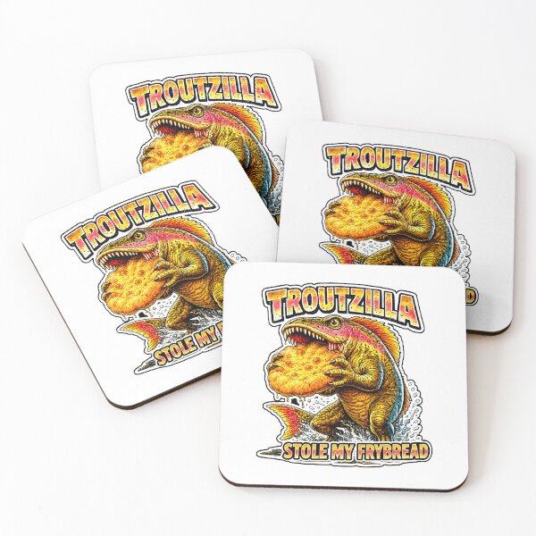 Item preview, Troutzilla designed and sold by NativeGraffix.