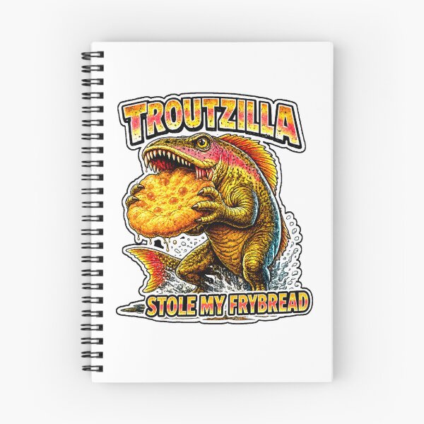 Item preview, Troutzilla designed and sold by NativeGraffix.