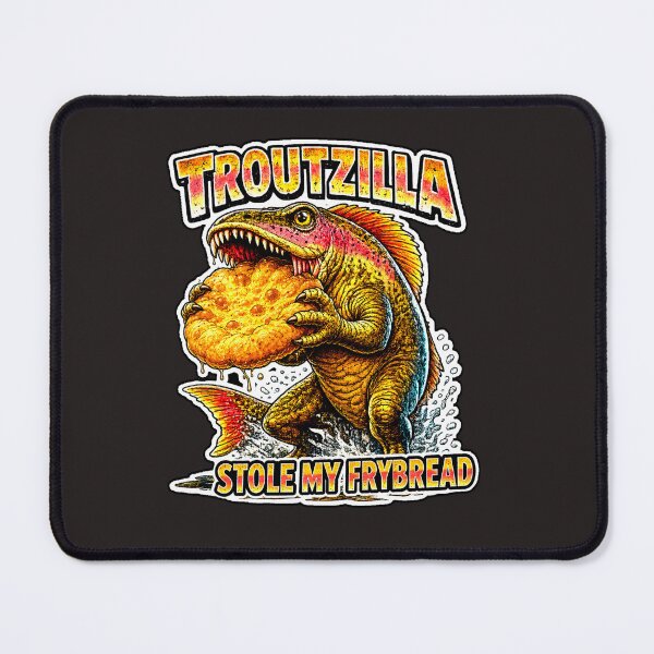 Item preview, Troutzilla designed and sold by NativeGraffix.