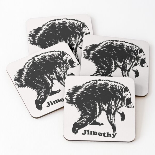 Item preview, Jimothy Raccoon Animal Lover Wildlife Name Gift designed and sold by Hugosploosh.