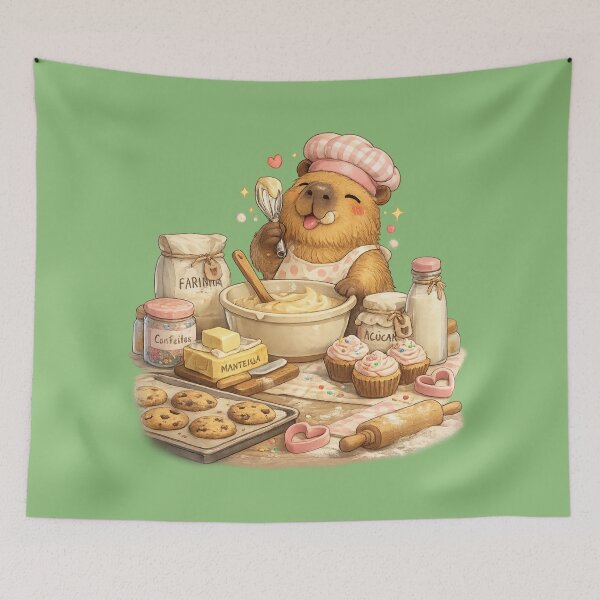 Item preview, Sweet Capybara Bakery designed and sold by AndGarciart.