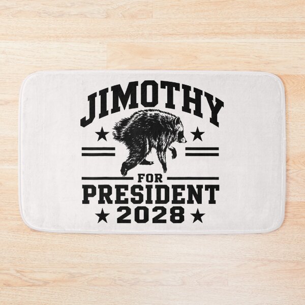 Item preview, Jimothy For President 2028 Political Humor Bear Election designed and sold by Hugosploosh.