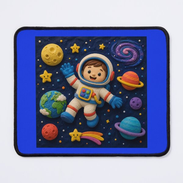 Item preview, Astronaut - clay designed and sold by AcornAndPebble.