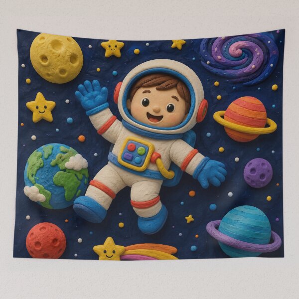 Item preview, Astronaut - clay designed and sold by AcornAndPebble.