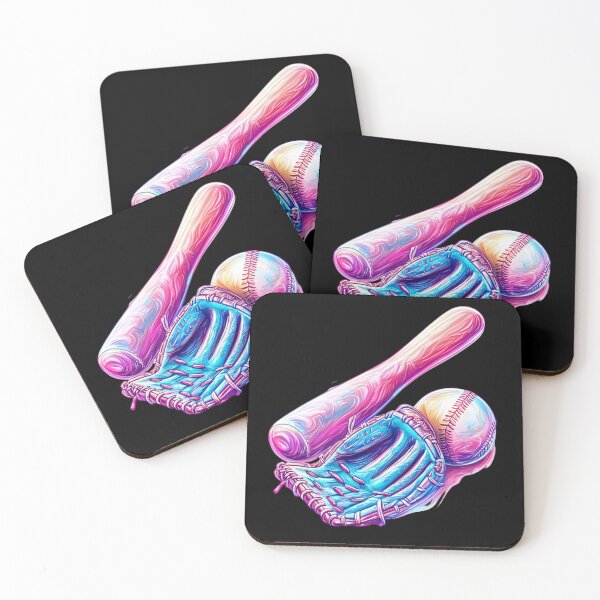 Item preview, Colorful Baseball Equipment designed and sold by rustonpoldoks.