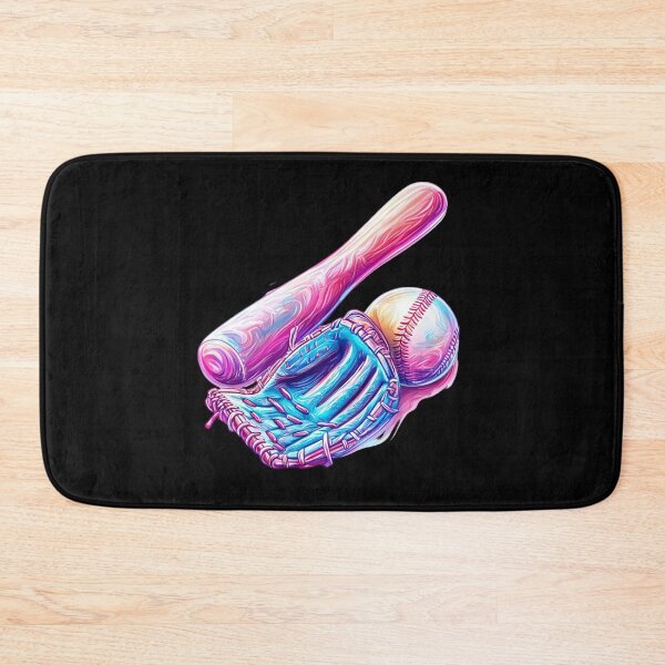 Item preview, Colorful Baseball Equipment designed and sold by rustonpoldoks.