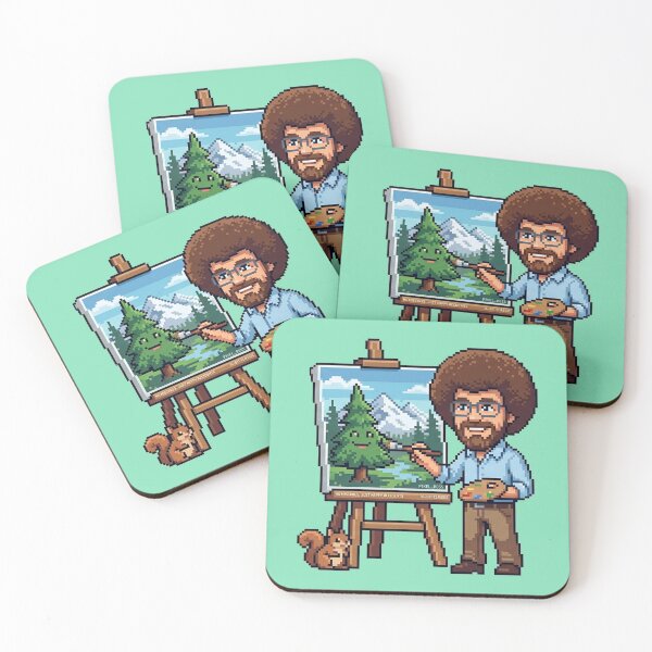 Item preview, Bob Ross Pixel Painter designed and sold by Karamram Studio.