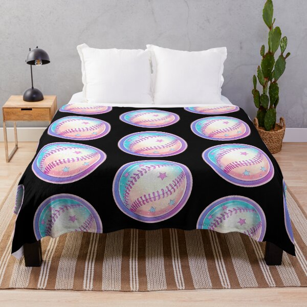 Item preview, Whimsical Starry Baseball designed and sold by rustonpoldoks.