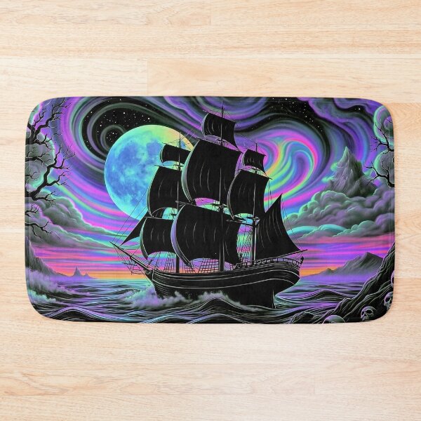 Item preview, Neon Ship In The Night designed and sold by Gypsykiss.
