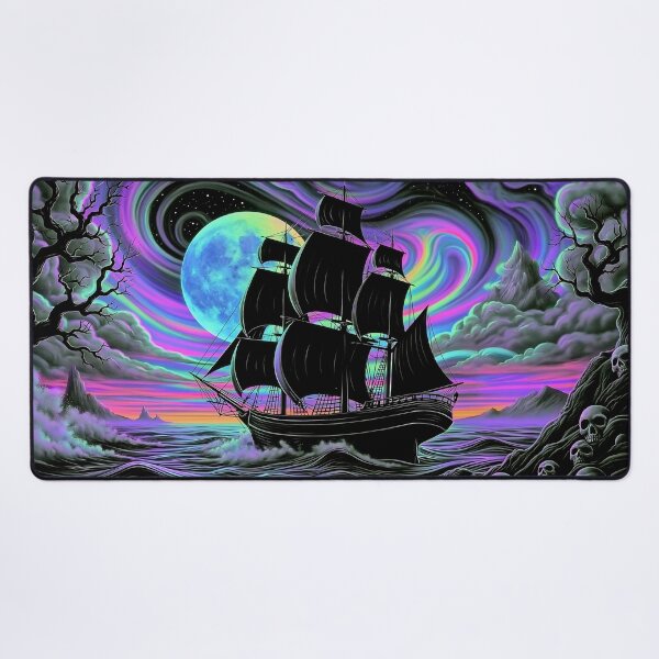 Item preview, Neon Ship In The Night designed and sold by Gypsykiss.