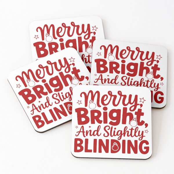 Item preview, Merry, Bright, And Slightly Blinding designed and sold by theartfulaspie.