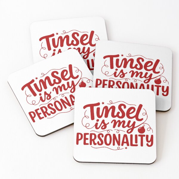 Item preview, Tinsel Is My Personality designed and sold by theartfulaspie.