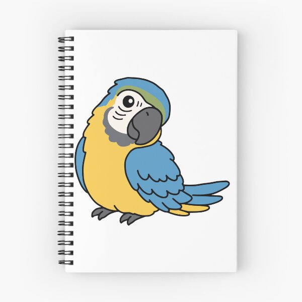 Item preview, Cute Blue and Gold Macaw Parrot designed and sold by Doodlywood.