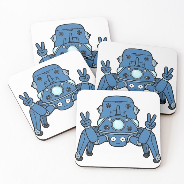 Item preview, Tachikoma Ghost in the Shell Blue Mecha Peace designed and sold by earlobejerk.