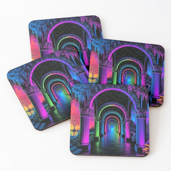 Item preview, Neon Endless Labyrinth To Different Worlds 2 designed and sold by Gypsykiss.