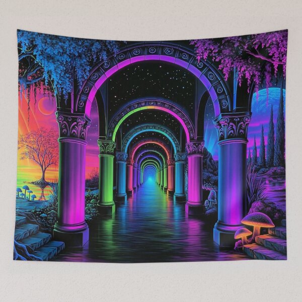 Item preview, Neon Endless Labyrinth To Different Worlds 2 designed and sold by Gypsykiss.