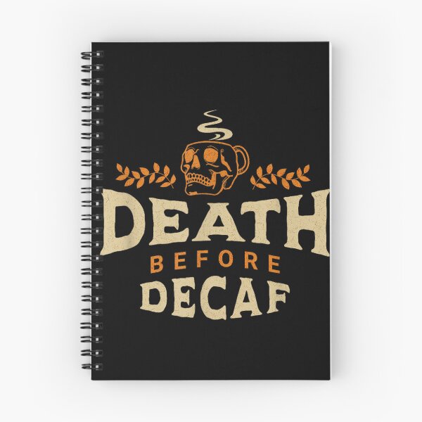 Item preview, Decaf Skeleton Skull designed and sold by goombi-creative.