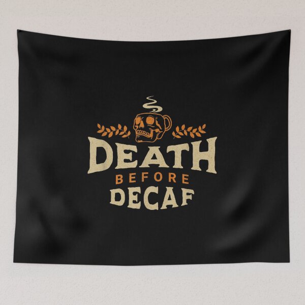 Item preview, Decaf Skeleton Skull designed and sold by goombi-creative.