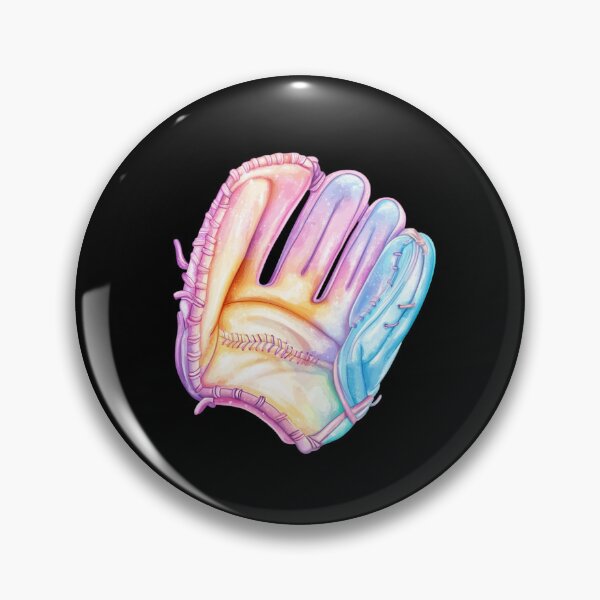 Item preview, Colorful Baseball Glove designed and sold by rustonpoldoks.