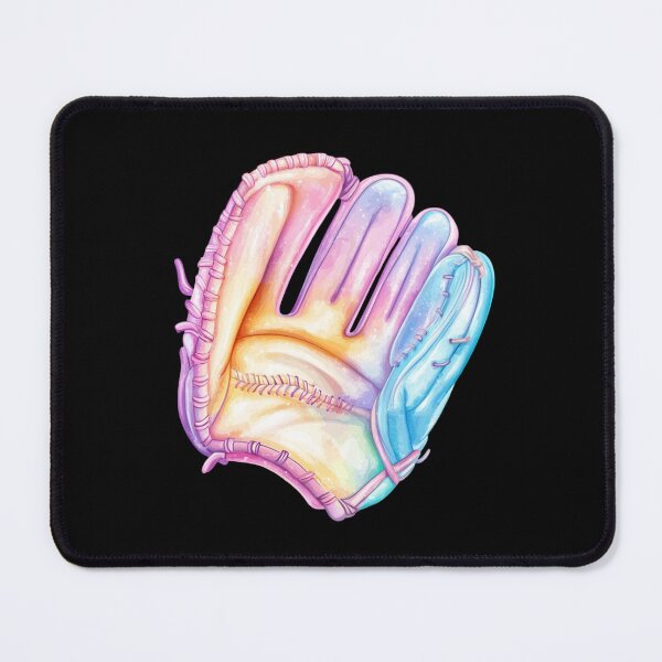 Item preview, Colorful Baseball Glove designed and sold by rustonpoldoks.
