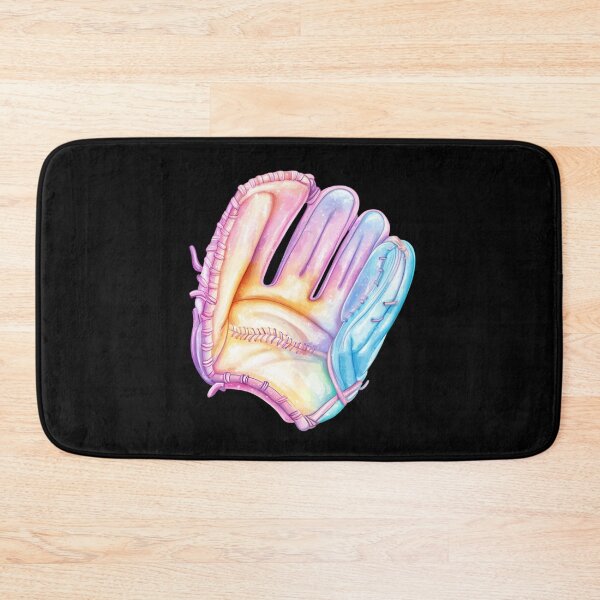 Item preview, Colorful Baseball Glove designed and sold by rustonpoldoks.