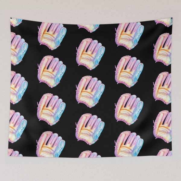 Item preview, Colorful Baseball Glove designed and sold by rustonpoldoks.