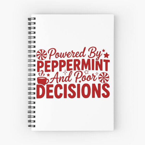 Item preview, Powered By Peppermint And Poor Decisions designed and sold by theartfulaspie.