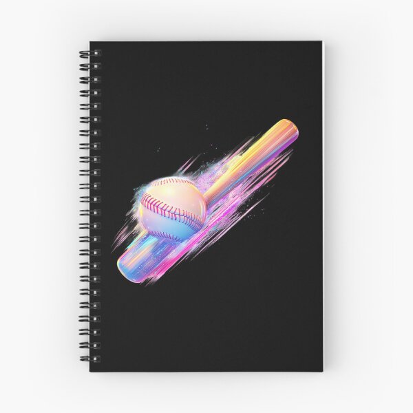 Item preview, Colorful Baseball and Bat Impact designed and sold by rustonpoldoks.