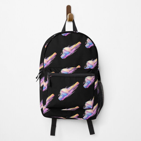 Item preview, Colorful Baseball and Bat Impact designed and sold by rustonpoldoks.