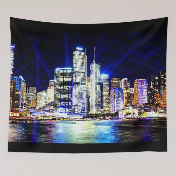 Item preview, Circular Quay at Night designed and sold by Blackadder Photography.