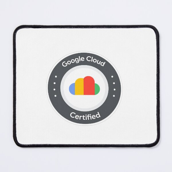 Item preview, Cloud Certified Badge Design | Google Cloud colors | Stickers, T-Shirts, Mugs, Backpacks, Pins, Notebooks & More designed and sold by I am Certified.