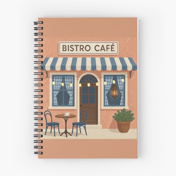 Item preview, Salmon Bistro Cafe designed and sold by lifeinspired4u.