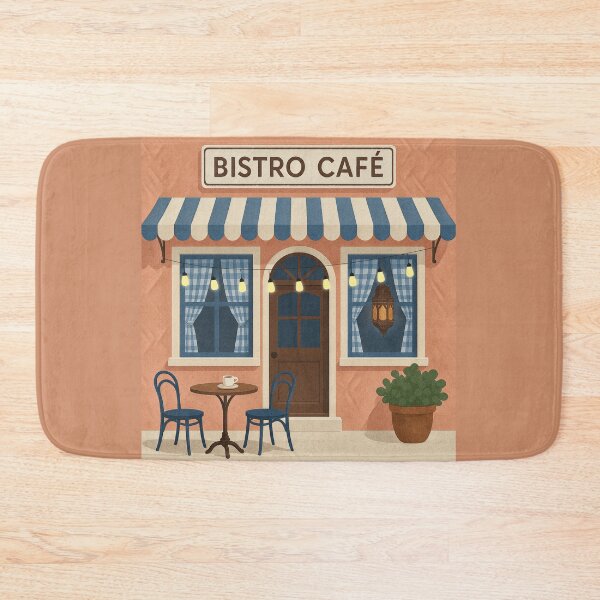 Item preview, Salmon Bistro Cafe designed and sold by lifeinspired4u.