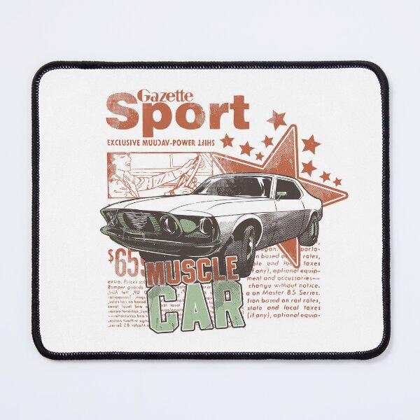 Item preview, Ford Mustang Muscle Car - Vintage Retro designed and sold by DGMaxShop.