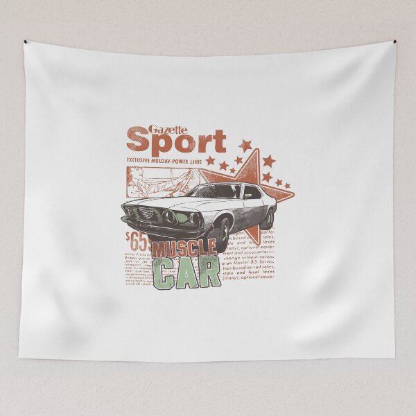 Item preview, Ford Mustang Muscle Car - Vintage Retro designed and sold by DGMaxShop.