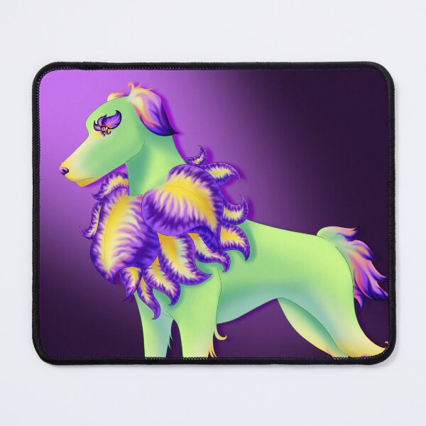 Item preview, Iris Hound - Fantasy Floral Hound designed and sold by Hikari Aki Arts.
