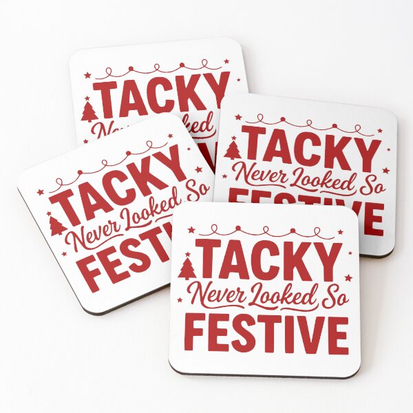 Item preview, Tacky Never Looked So Festive designed and sold by theartfulaspie.