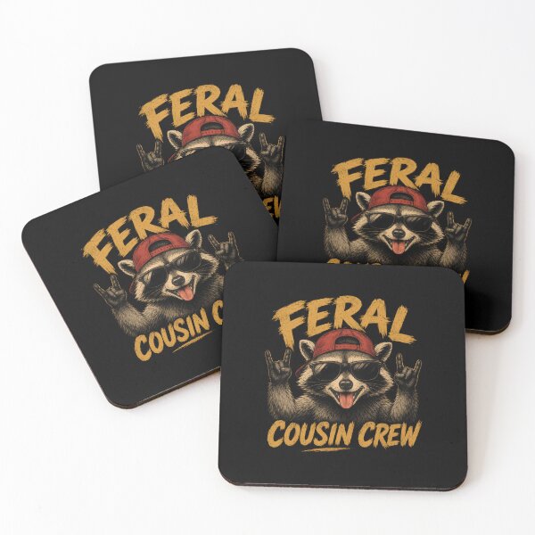 Item preview, Feral Cousin Crew designed and sold by CelidaBonde.