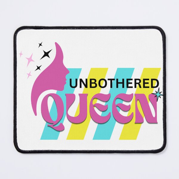 Item preview, Unbothered Queen – Confident & Empowered Typography Design designed and sold by RteesStudio.