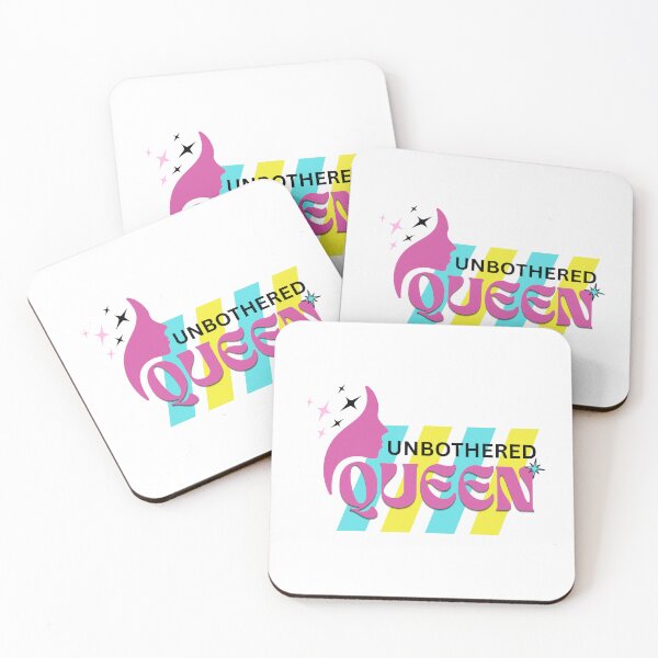 Item preview, Unbothered Queen – Confident & Empowered Typography Design designed and sold by RteesStudio.